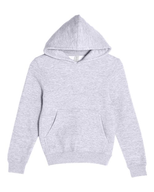Lane Seven LS1401Y Youth Premium Hoodie Sweatshirt in Heather Grey