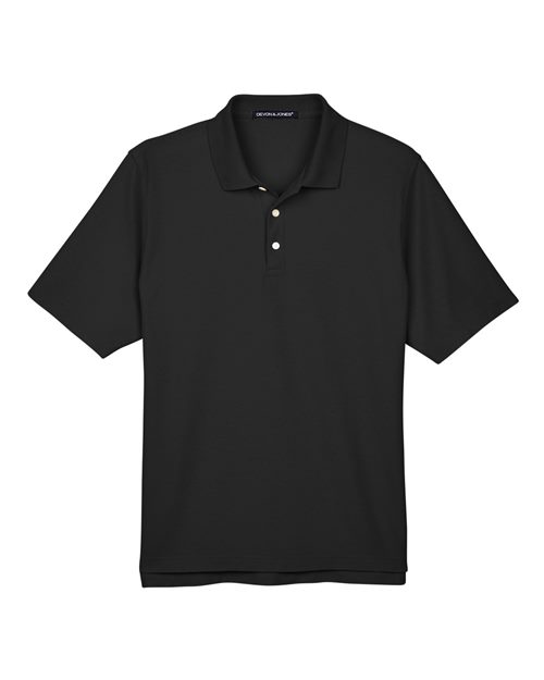 Devon & Jones DG150 Men's DRYTEC20 Performance Polo in Black