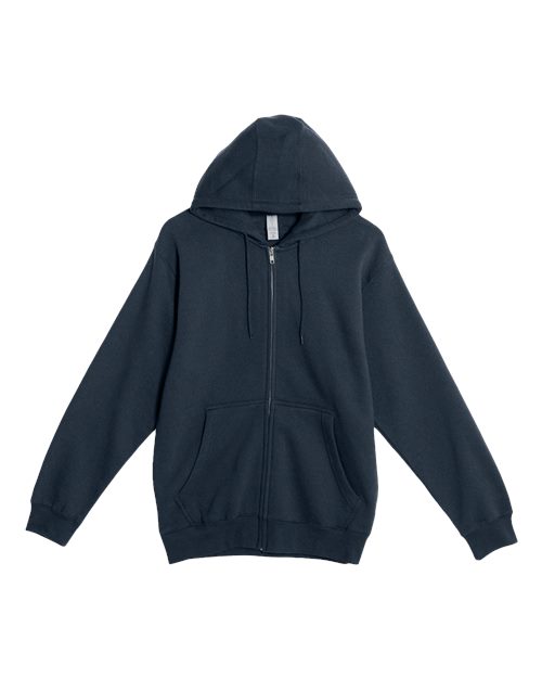 Lane Seven LS14003 Unisex Premium Full-Zip Hoodie Sweatshirt in Navy
