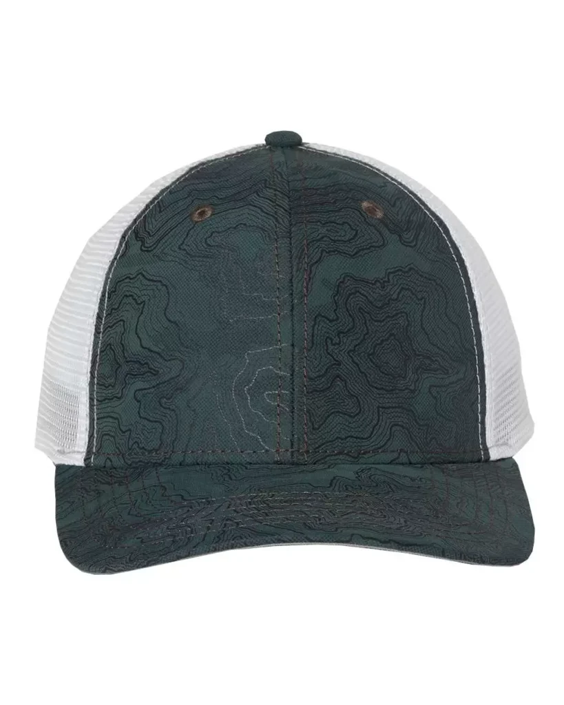 DRI DUCK 3458 Territory Trucker Cap in Forest