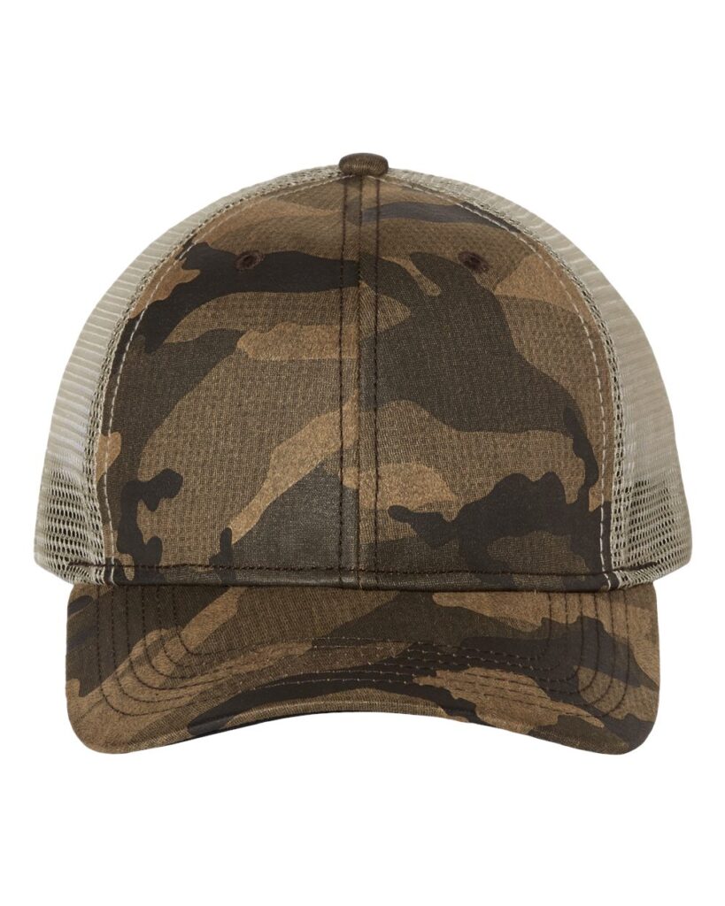 DRI DUCK 3466 Covert Trucker Cap in Camo
