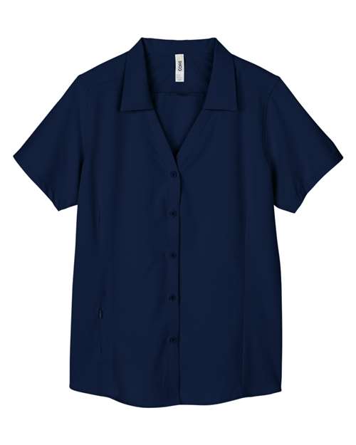 CORE365 CE510W Women's Ultra UVP Marina Shirt in Classic Navy