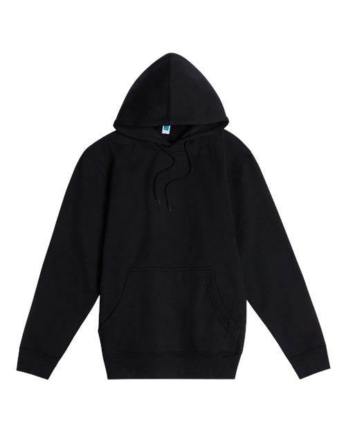 Lane Seven LS18002 Unisex Future Hoodie Sweatshirt in Black