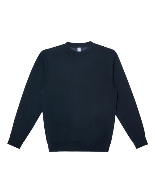 Lane Seven LS19004 Unisex Heavyweight Crewneck Sweatshirt in Navy