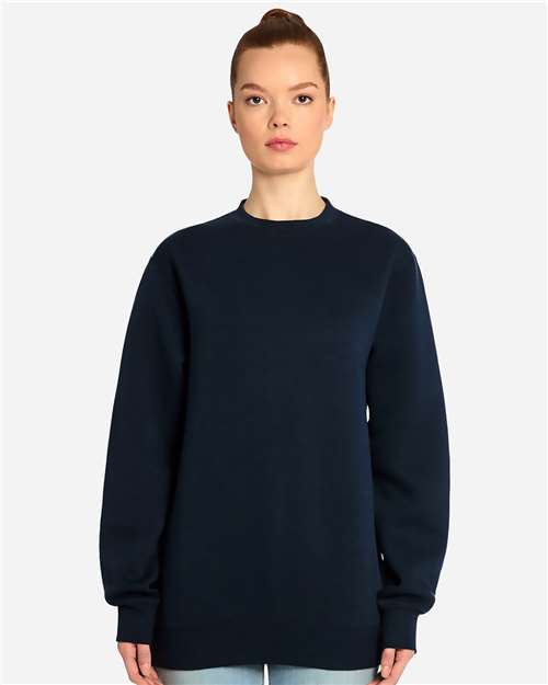 Lane Seven LS19004 Unisex Heavyweight Crewneck Sweatshirt in Navy