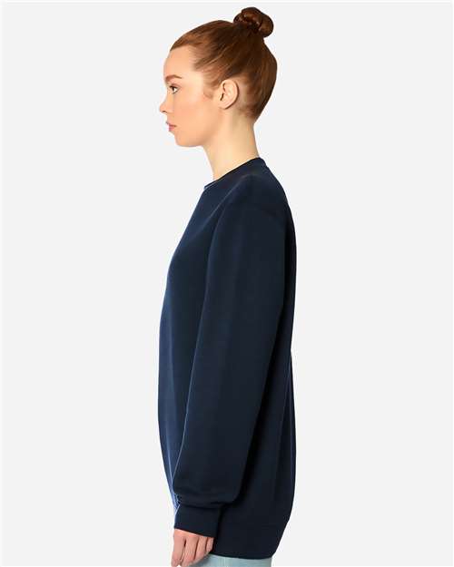 Lane Seven LS19004 Unisex Heavyweight Crewneck Sweatshirt in Navy