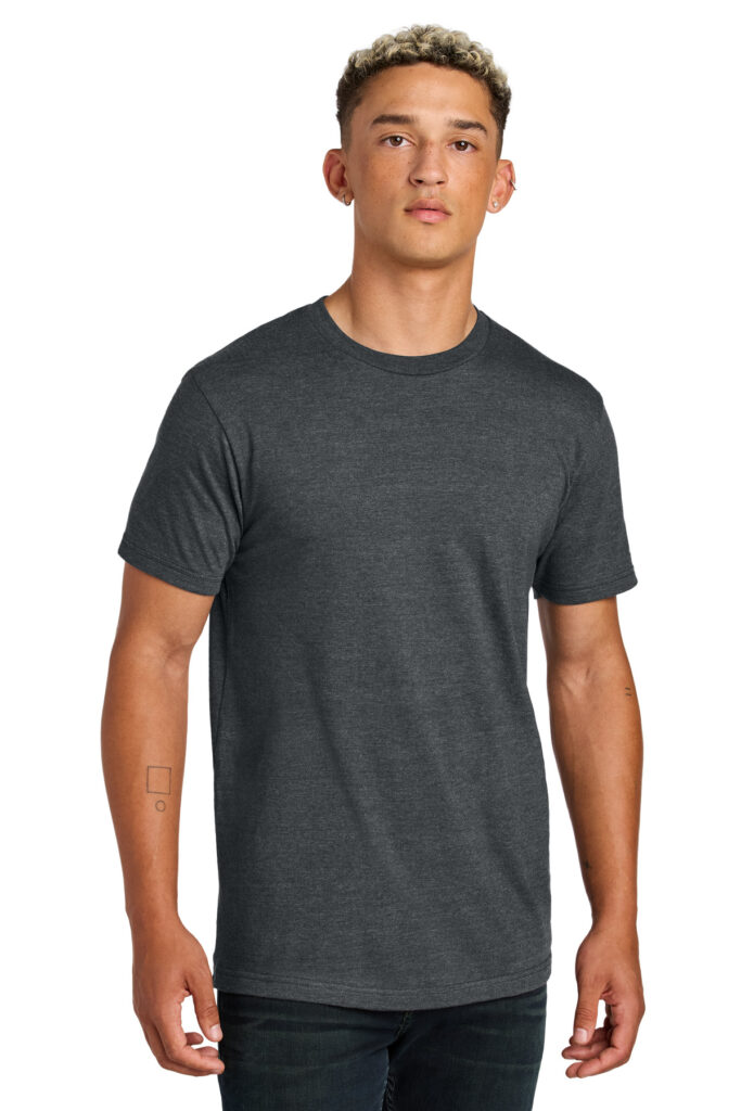 American Apparel 2001CVC Unisex CVC Tee in Heather Charcoal