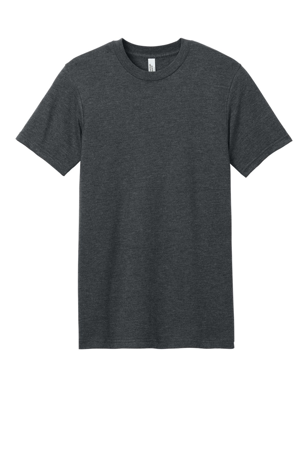 American Apparel 2001CVC Unisex CVC Tee in Heather Charcoal