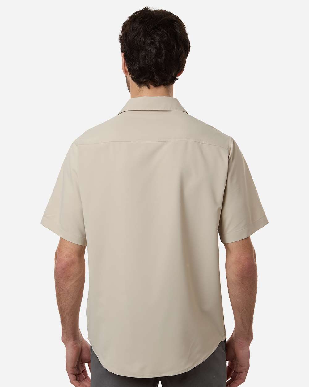Core 365 CE520 Men's UltraUVP Shoreline Short Slee in Stone