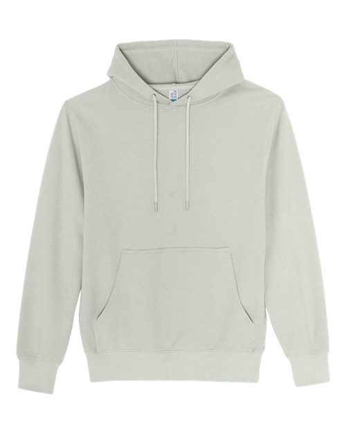 Lane Seven LS34001 Unisex Thermal Hoodie Sweatshirt in Dove Grey