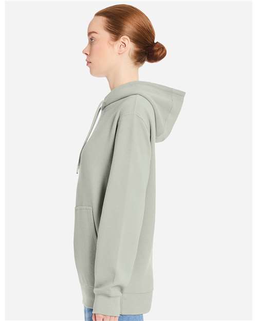 Lane Seven LS34001 Unisex Thermal Hoodie Sweatshirt in Dove Grey