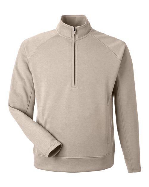J. America 8751 Unisex Apex Fleece Quarter-Zip Sweatshirt in Mojave