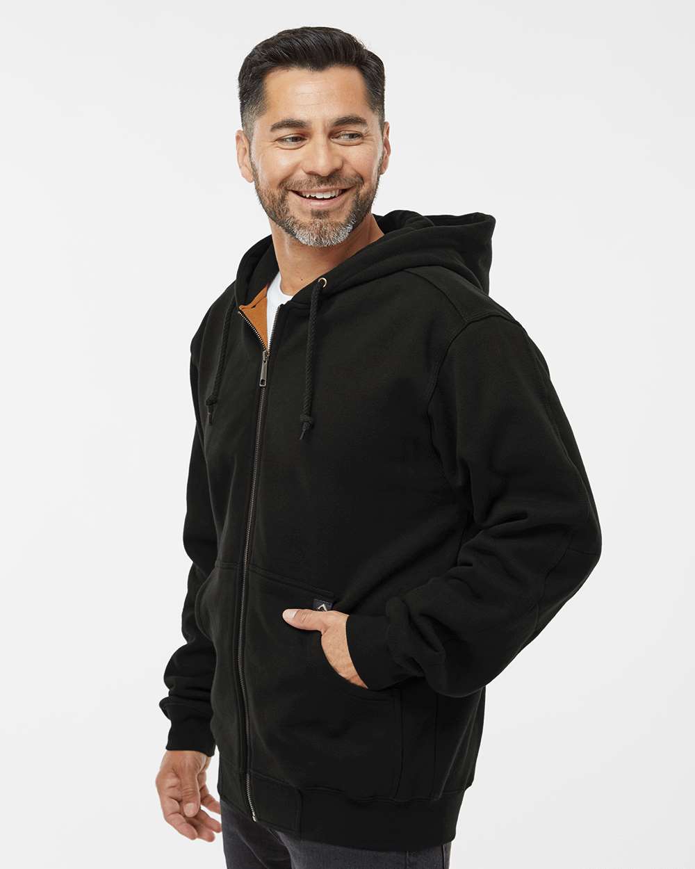 7033T DRI DUCK - Power Fleece Jacket with Thermal in Black