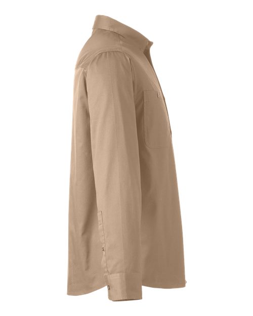 Harriton M585L Men's Advantage IL Workshirt in Khaki
