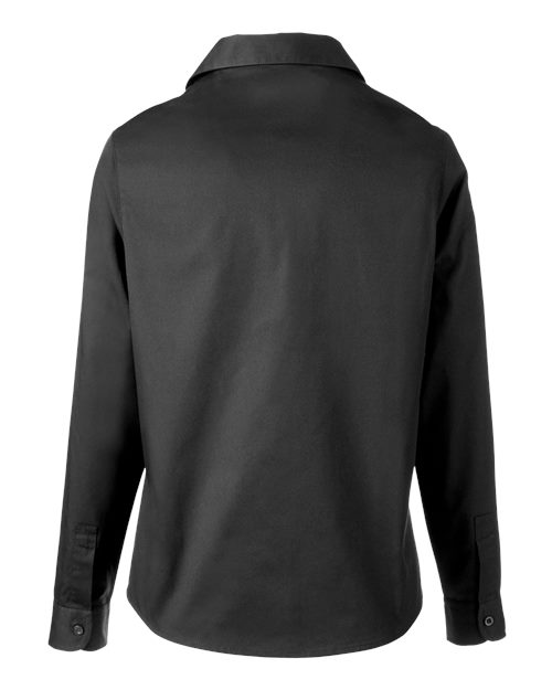 Harriton M585LW Women's Advantage IL Workshirt in Dark Charcoal
