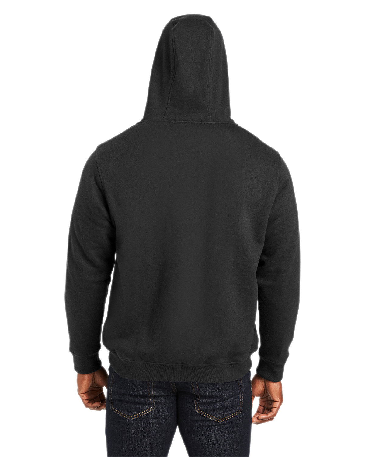 Harriton M711T Unisex Tall ClimaBloc™ Lined Heav in Black