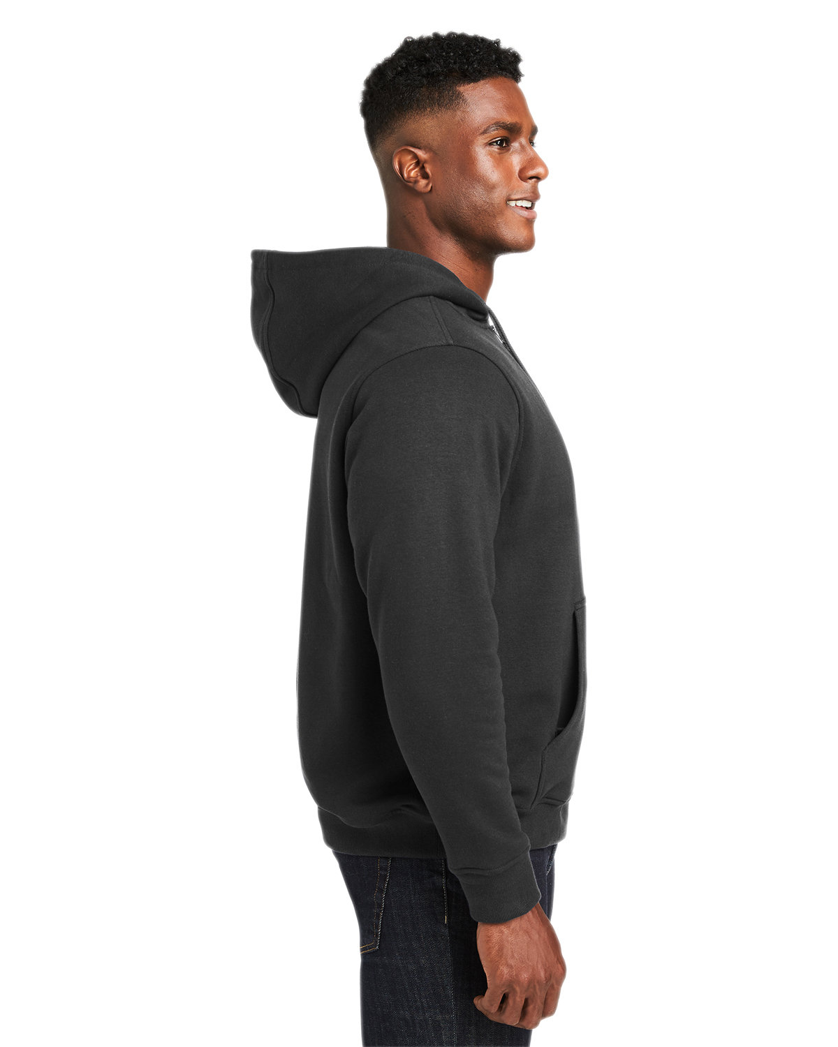 Harriton M711T Unisex Tall ClimaBloc™ Lined Heav in Black