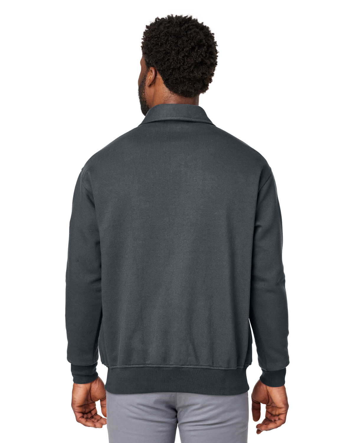 Harriton M712 Unisex ClimaBloc™ Heavyweight Tact in Dark charcoal