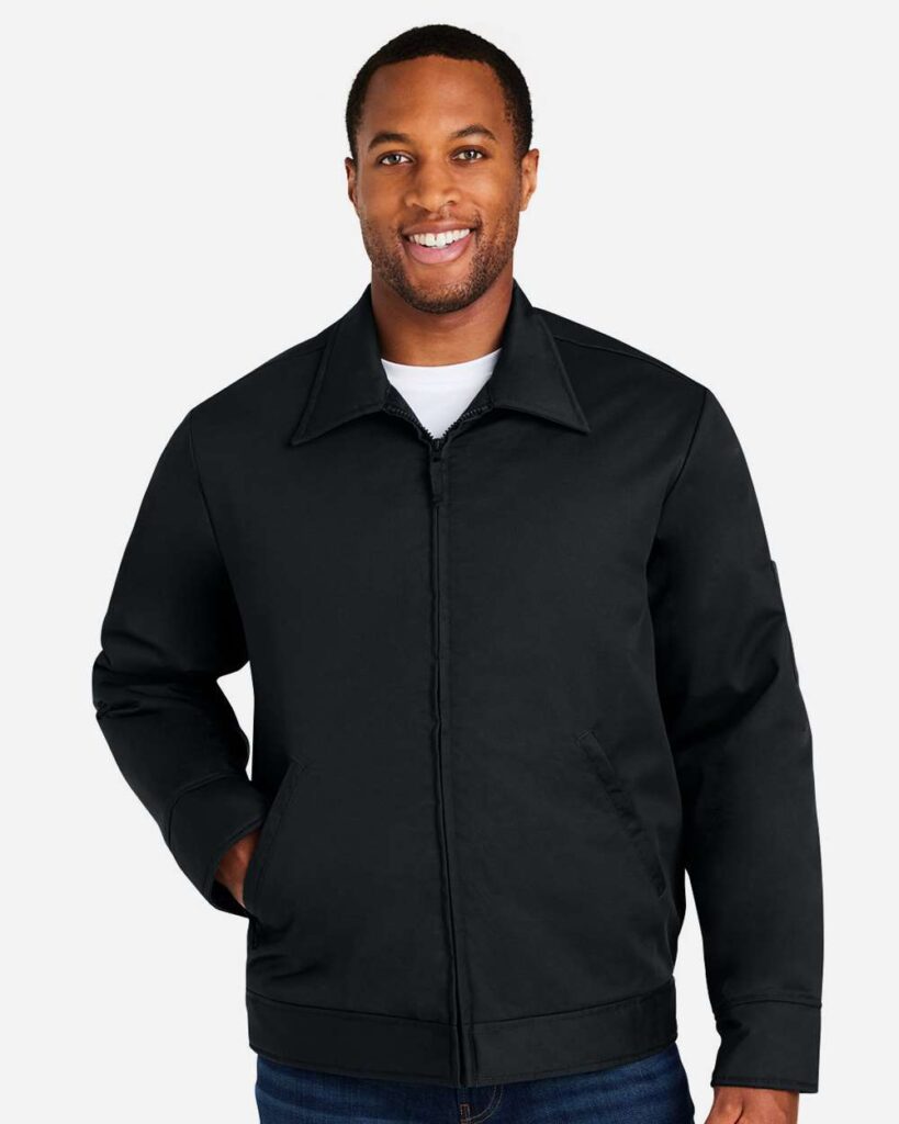 Harriton M721 Unisex ClimaBloc Station Jacket in Black