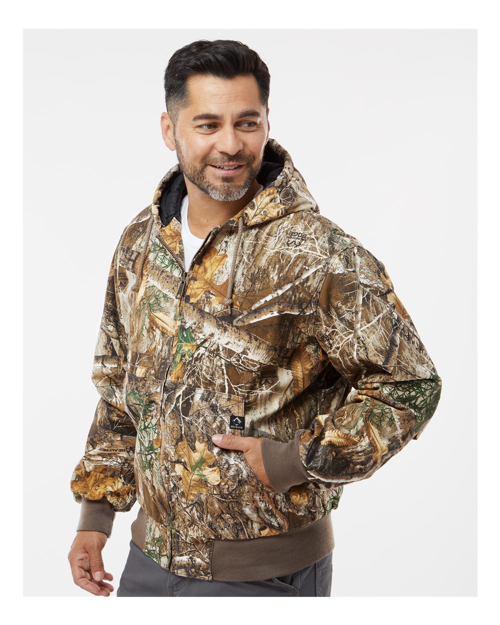 DRI DUCK 5034T Laramie Power Move Jacket in Realtree edge