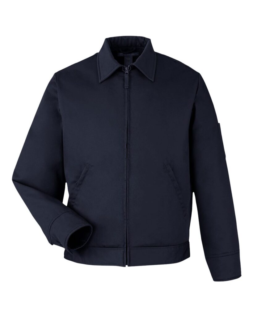Harriton M721T Unisex Tall ClimaBloc Station Jacket in Dark Navy