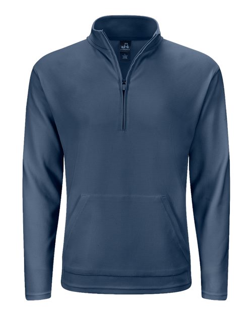 J. America 8771 Unisex Maverick Quarter-Zip Pullover in Baltic
