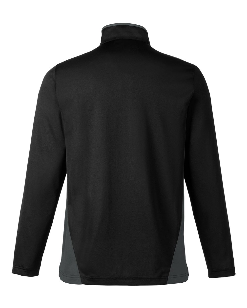Harriton M786 Men's Flash Snag Protection Plus IL in Black/ dark charcoal