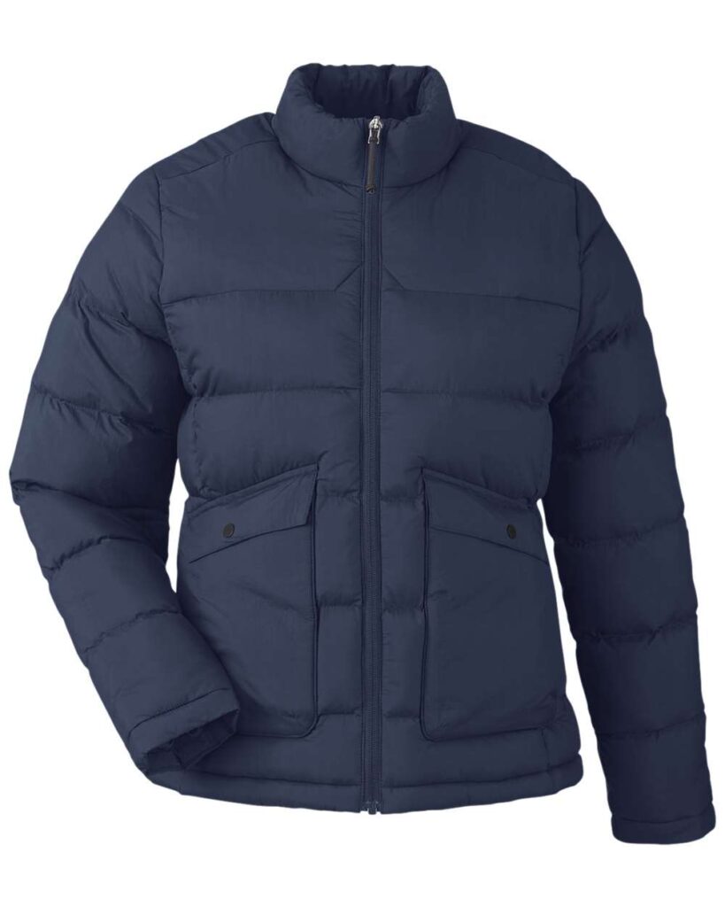 CORE365 CE720W Women's Inspire Puffer Jacket in Classic Navy