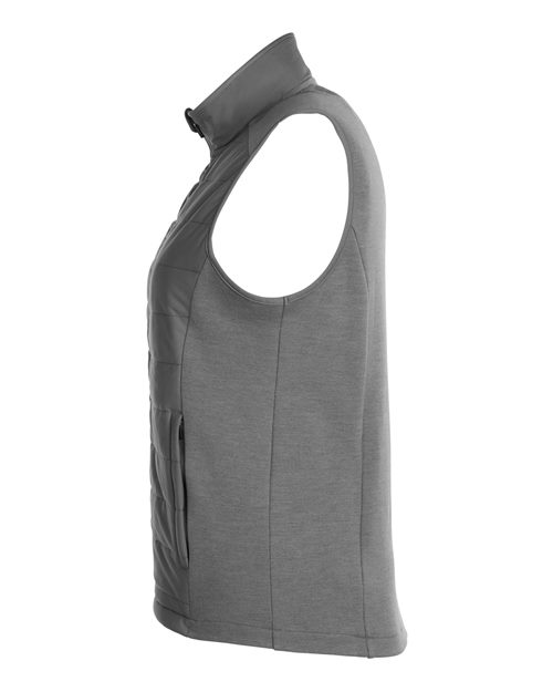 Devon & Jones DG706W Women's New Classics Charleston Hybrid Vest in Graphite Melange/ Graphite