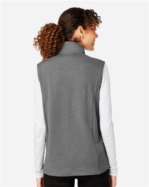 Devon & Jones DG706W Women's New Classics Charleston Hybrid Vest in Graphite Melange/ Graphite