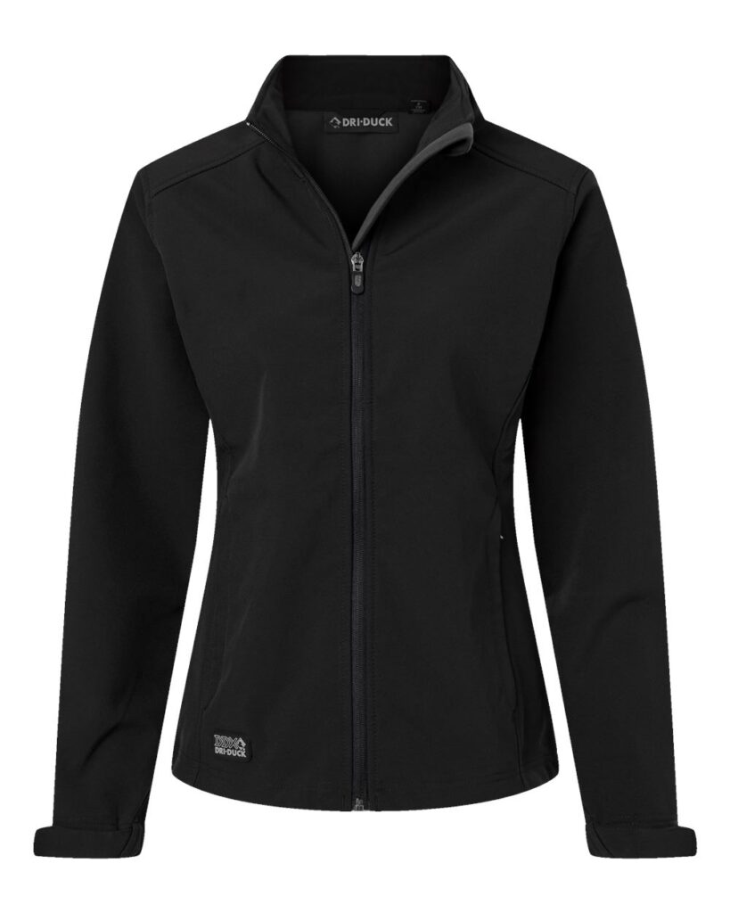 DRI DUCK 9416 Women's Motion Soft Shell Jacket in Black