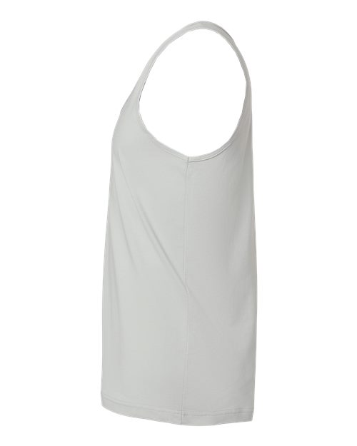 American Apparel 2408 Unisex Fine Jersey Tank in New Silver