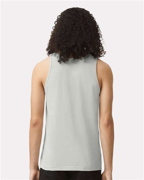 American Apparel 2408 Unisex Fine Jersey Tank in New Silver