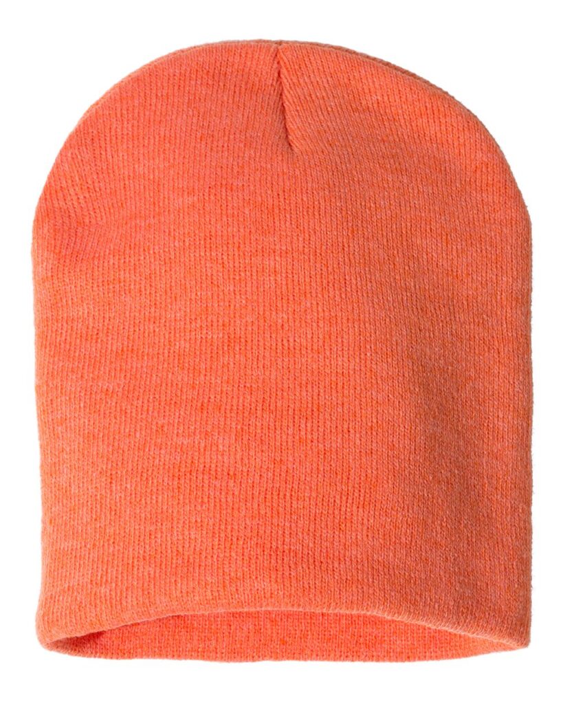 Sportsman SP08 8" Beanie in Heather Orange