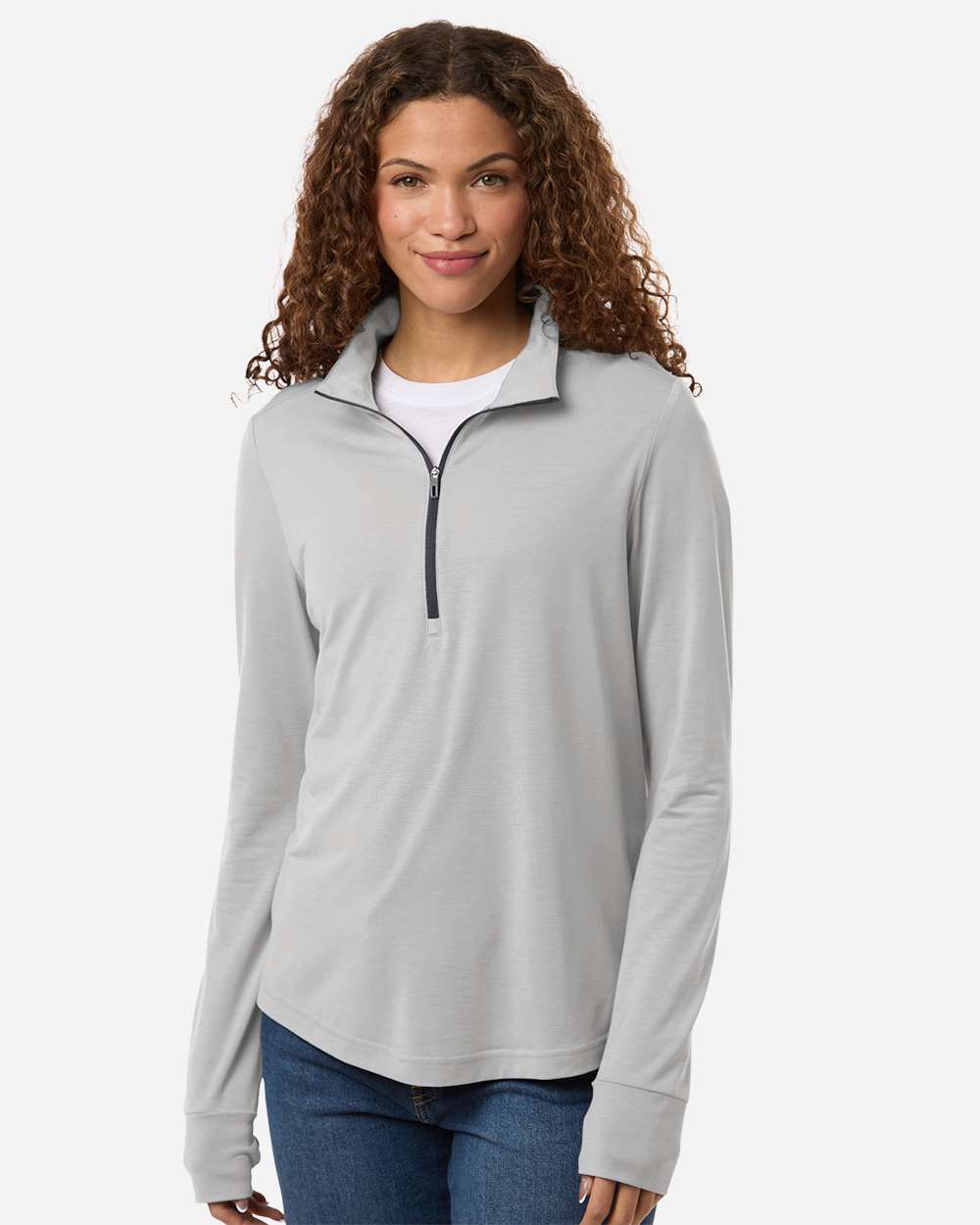 North End NE405W Women's Jaq Stretch Performance Q in Platinum/ carbon