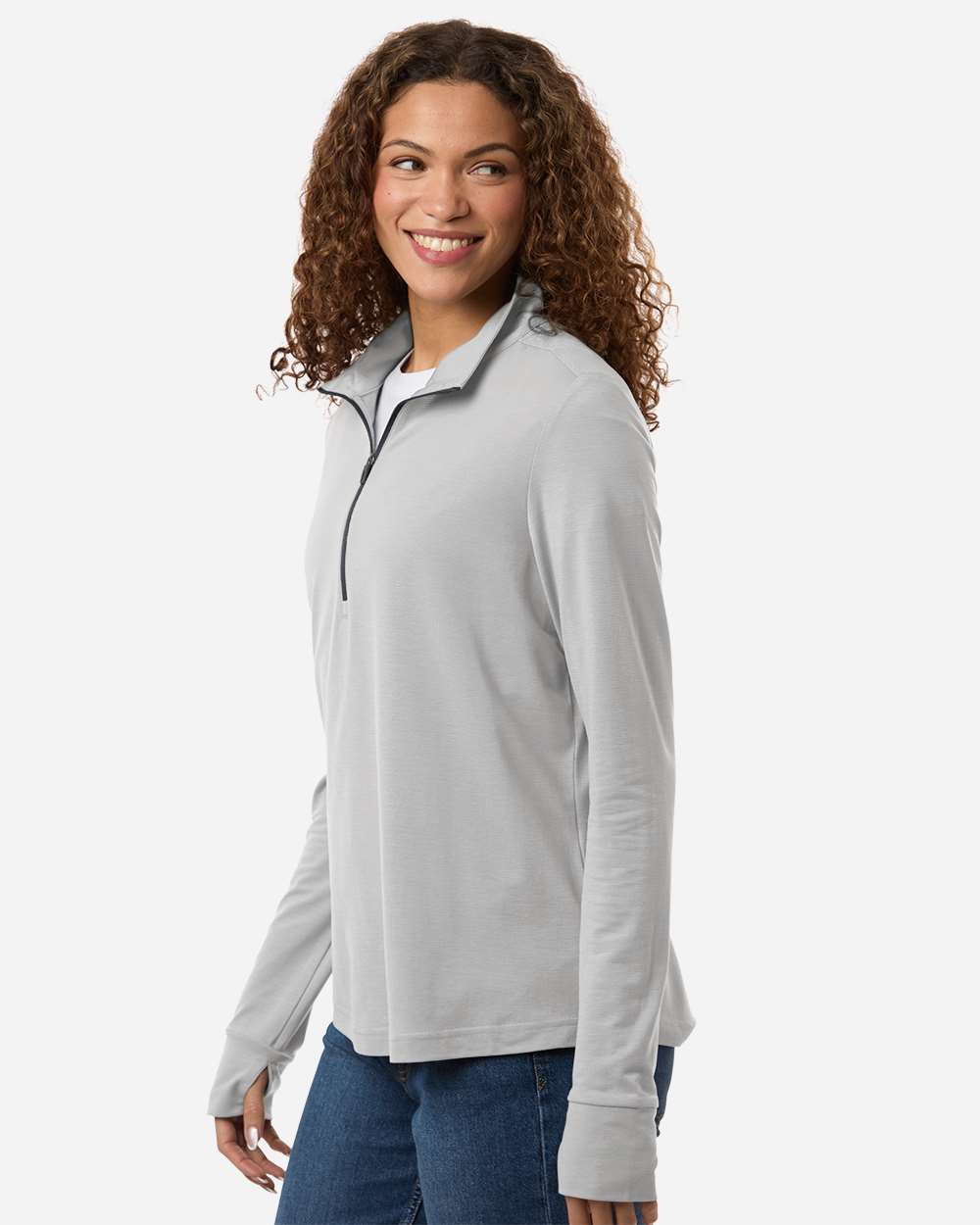 North End NE405W Women's Jaq Stretch Performance Q in Platinum/ carbon