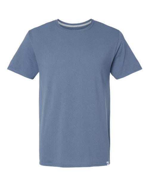Russell Athletic 64STTM Unisex Dri Power CVC Performance T-Shirt in Vintage Blue