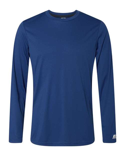 Russell Athletic 631X2M Unisex Core Performance Long Sleeve T-Shirt in Royal