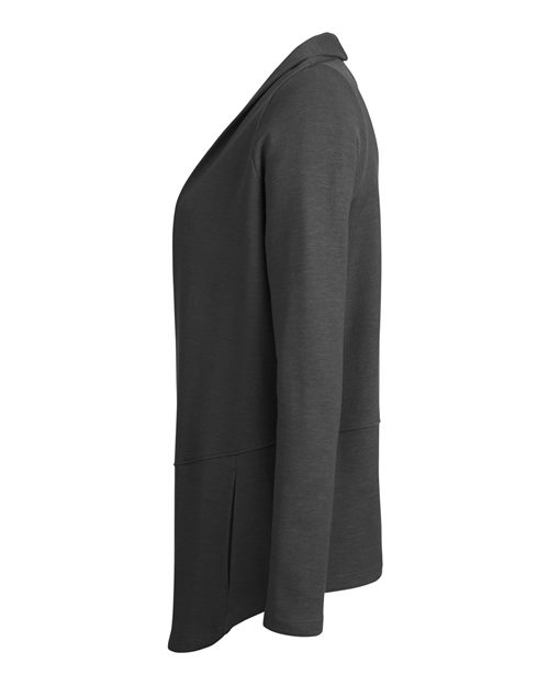 Devon & Jones DG481W Women's New Classics Charleston Cardigan in Black Melange
