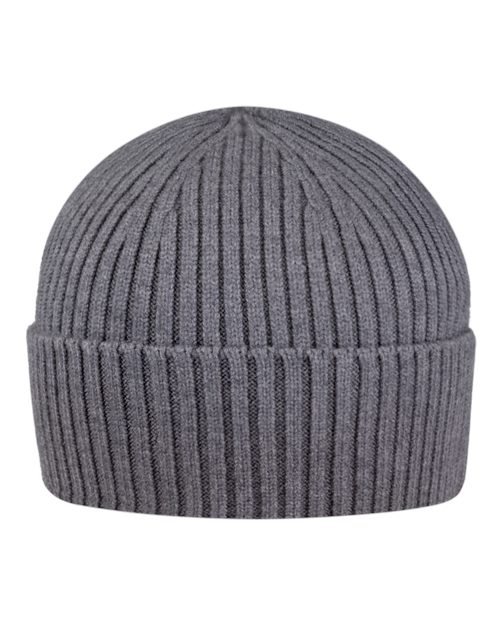 Sportsman SP55 Watch Ribbed Beanie in Heather Grey