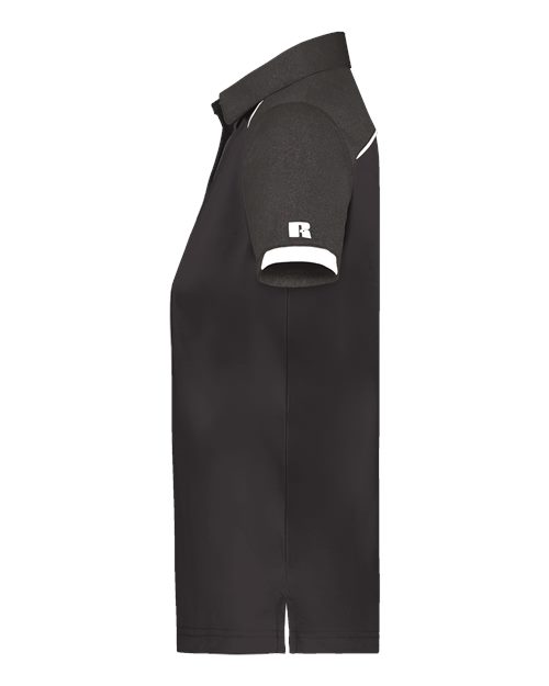 Russell Athletic R20DKX Women's Legend Polo in Black