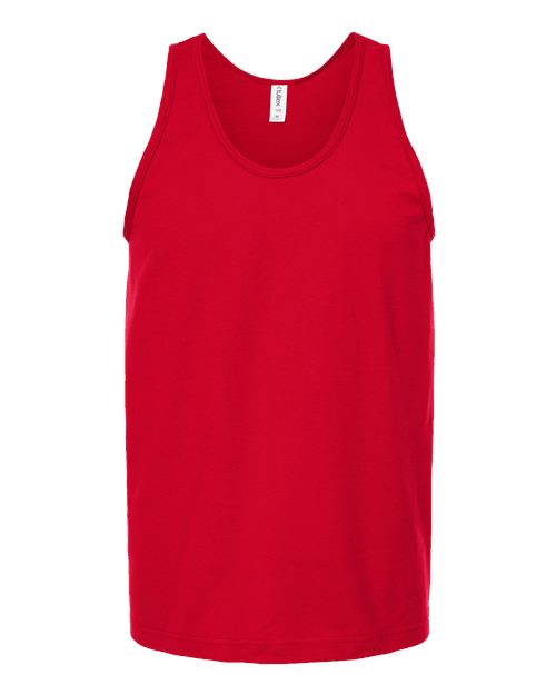 Tultex S105 Unisex Fine Jersey Tank Top in Red