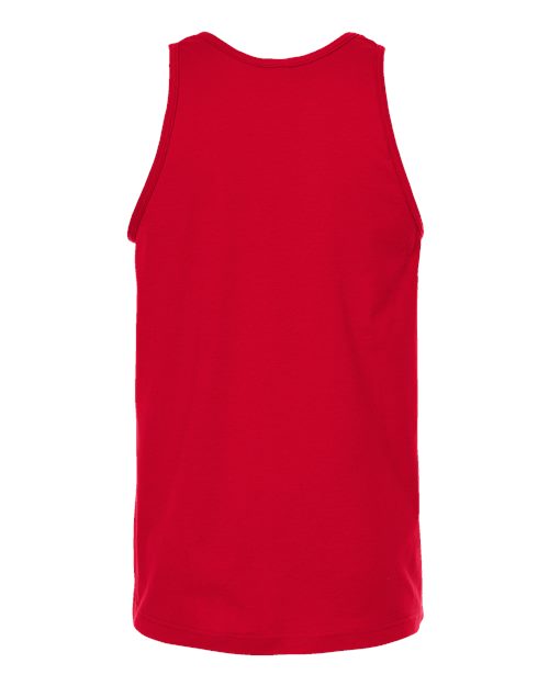 Tultex S105 Unisex Fine Jersey Tank Top in Red