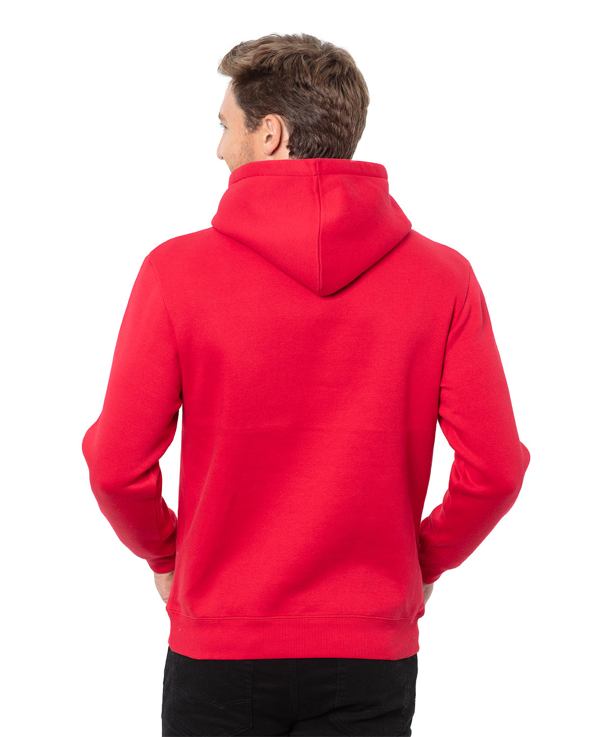 Threadfast Apparel T2000 Unisex Epic Fleece Pullov in Red