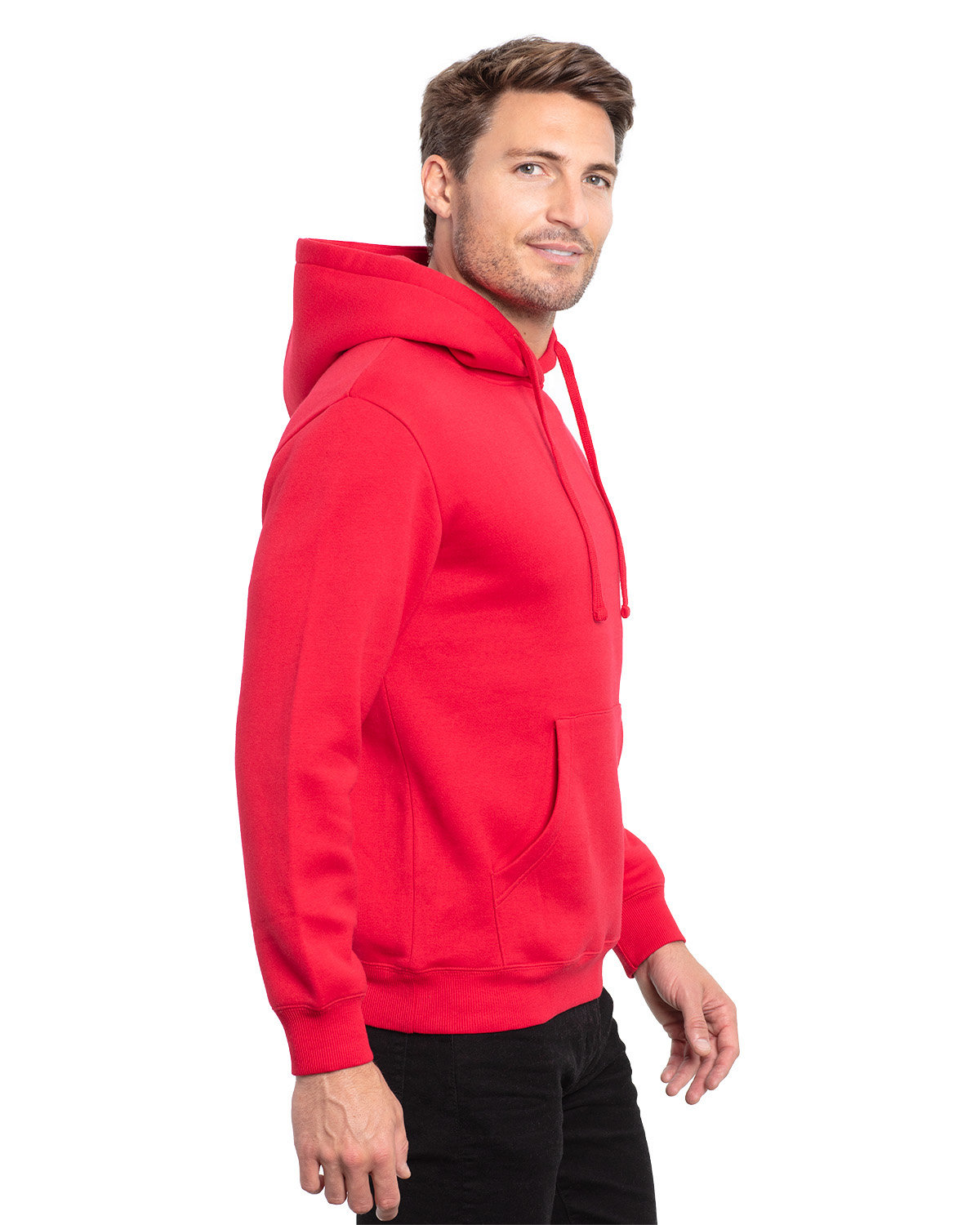 Threadfast Apparel T2000 Unisex Epic Fleece Pullov in Red
