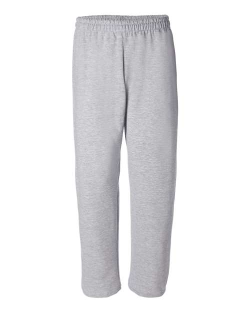 Gildan 18400 Unisex Heavy Blend Open-Bottom Sweatpants in Sport Grey