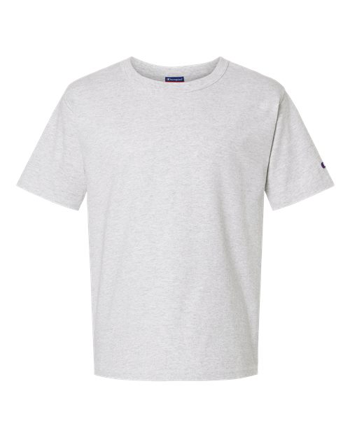 Champion T105 Unisex Heritage Jersey T-Shirt in Silver Grey