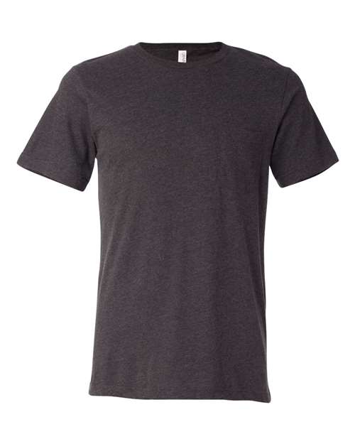 BELLA + CANVAS 3021 Men's Jersey Pocket Tee in Dark Grey Heather