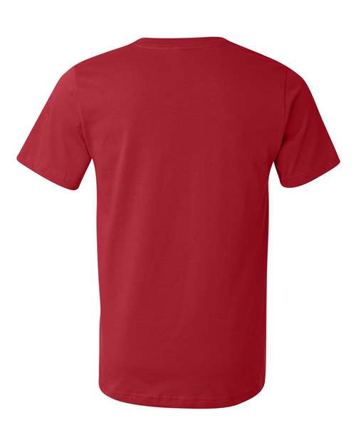 BELLA + CANVAS 3001U Unisex USA-Made Jersey Tee in Red
