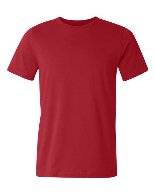 BELLA + CANVAS 3001U Unisex USA-Made Jersey Tee in Red